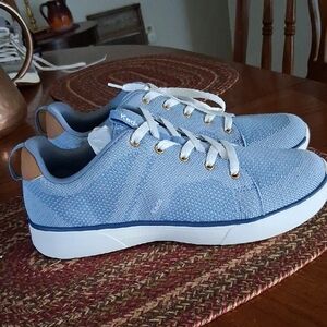 Keds Womens Light Blue Sneakers with White Accents Sz.10